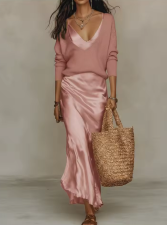 Conjunto Vestido Top