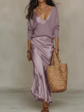 Conjunto Vestido Top