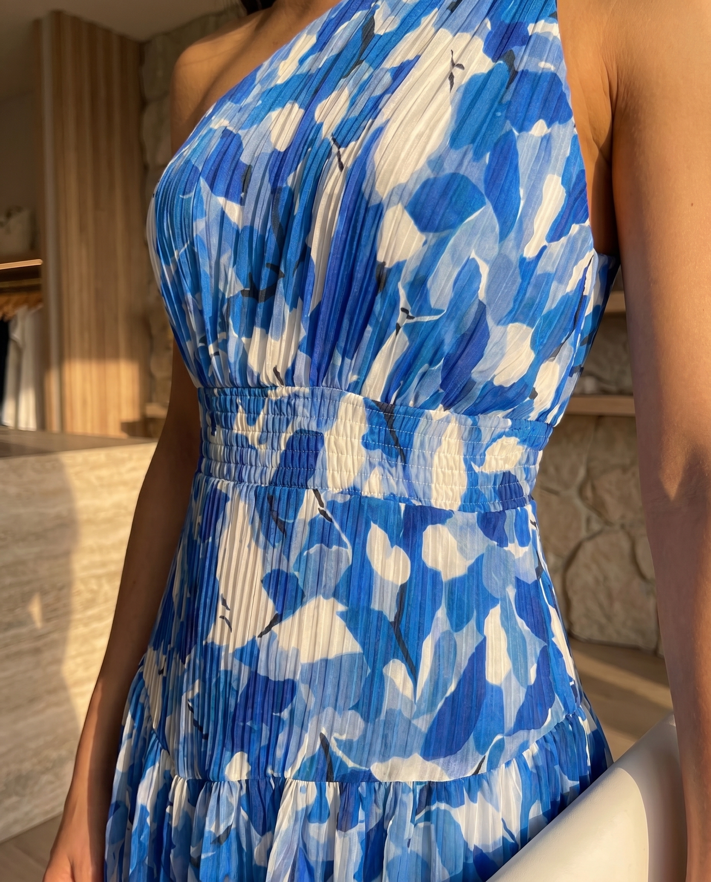Vestido Mar Azul